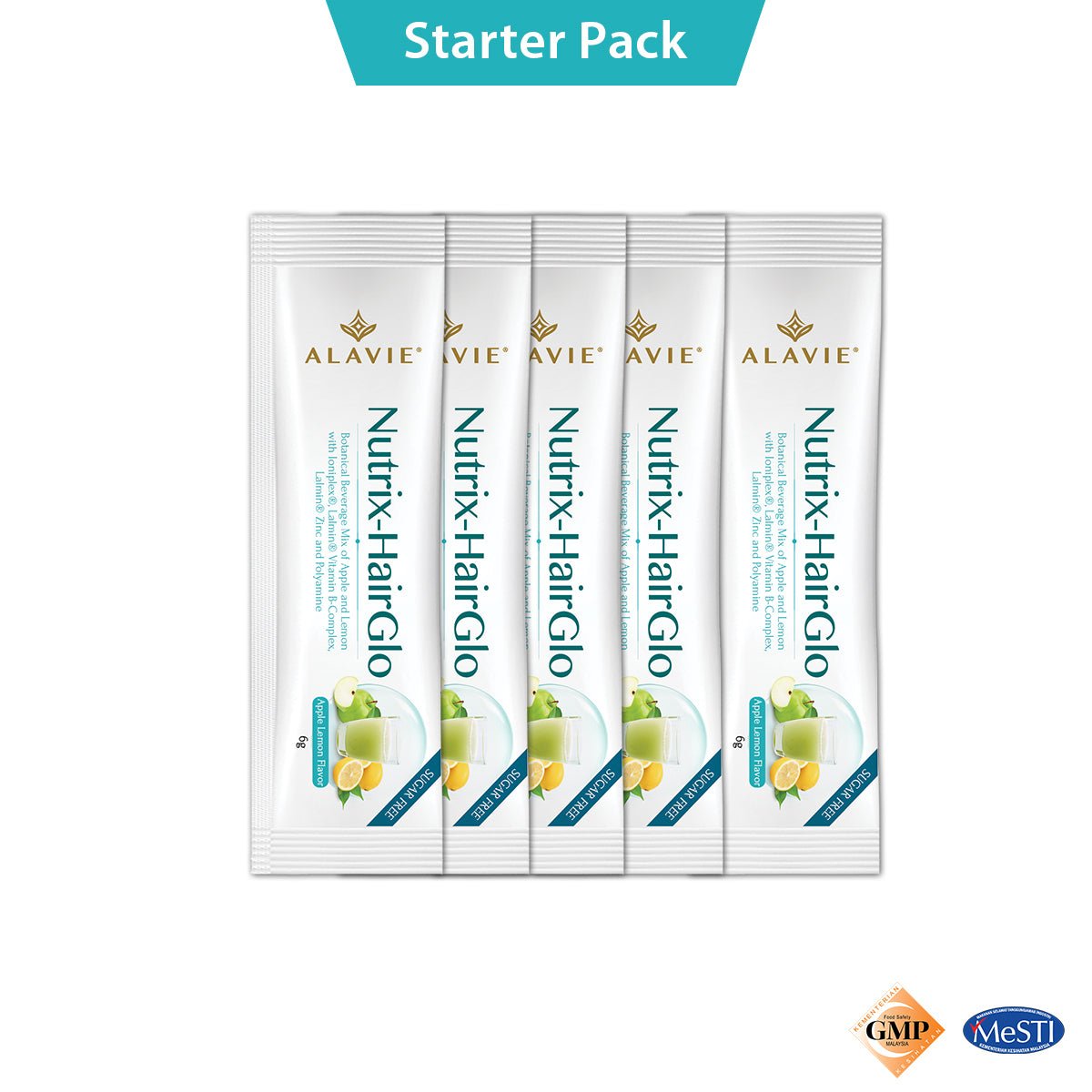 ALAVIE® Nutrix-HairGlo Starter Pack 5s - AlavieHealth.com